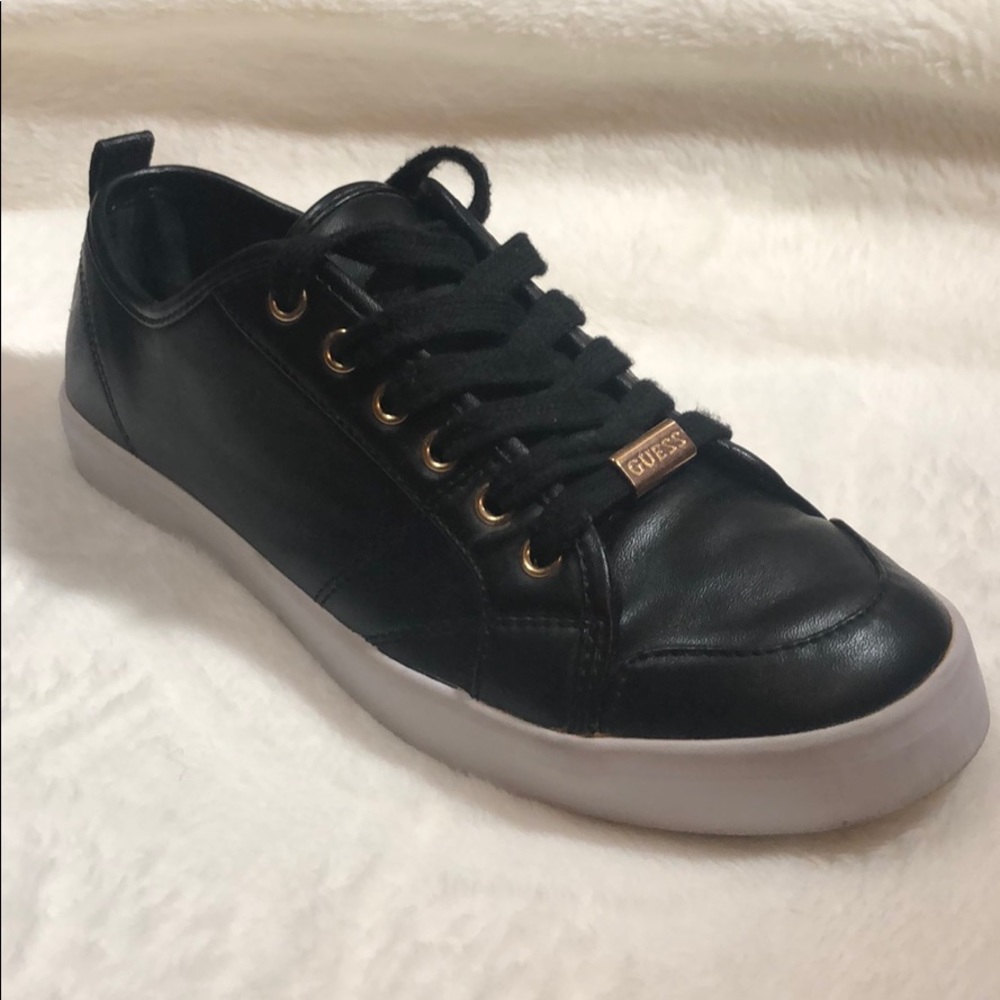 GUESS black sneakers size 7 women!